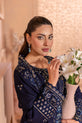 Royal Blue 3-Piece Dress For Women