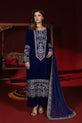 Royal Blue Velvet Outfit