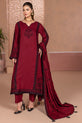 Royal Maroon 3-piece Pakistani Eid Dress