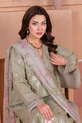 Sage Green Pakistani Cotton Dress