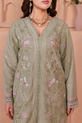 Sage Green Pakistani Eid Dress