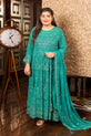 Sea-green dress
