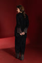 Stunning Black Pakistani Mehndi Dress