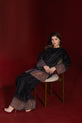 Stunning Black Pakistani Plus Size Dress