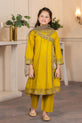 Yellow Dress For Little Girls 