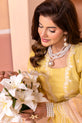 Yellow Pakistani Plus Size Dress