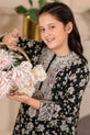 black lawn suit for girls