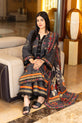 embroidered black cotton dress