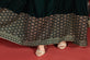emerald green Anarkali velvet suit