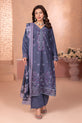 slate Grey Pakistani Eid Dress