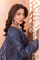 slate Grey Pakistani Summer Dress