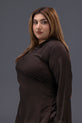 stylish brown dress for women