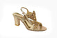 Golden Color Formal Sandals-RS19 - Rang Jah