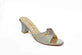 Silver Color Fancy Slippers-RS12 - Rang Jah