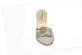 Silver Color Fancy Slippers-RS12 - Rang Jah