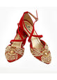 Red Color Formal Sandals-RS29 - Rang Jah